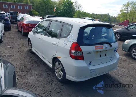 2007 Honda Fit S z USA, uszkodzony, nr VIN JHMGD37647S063985